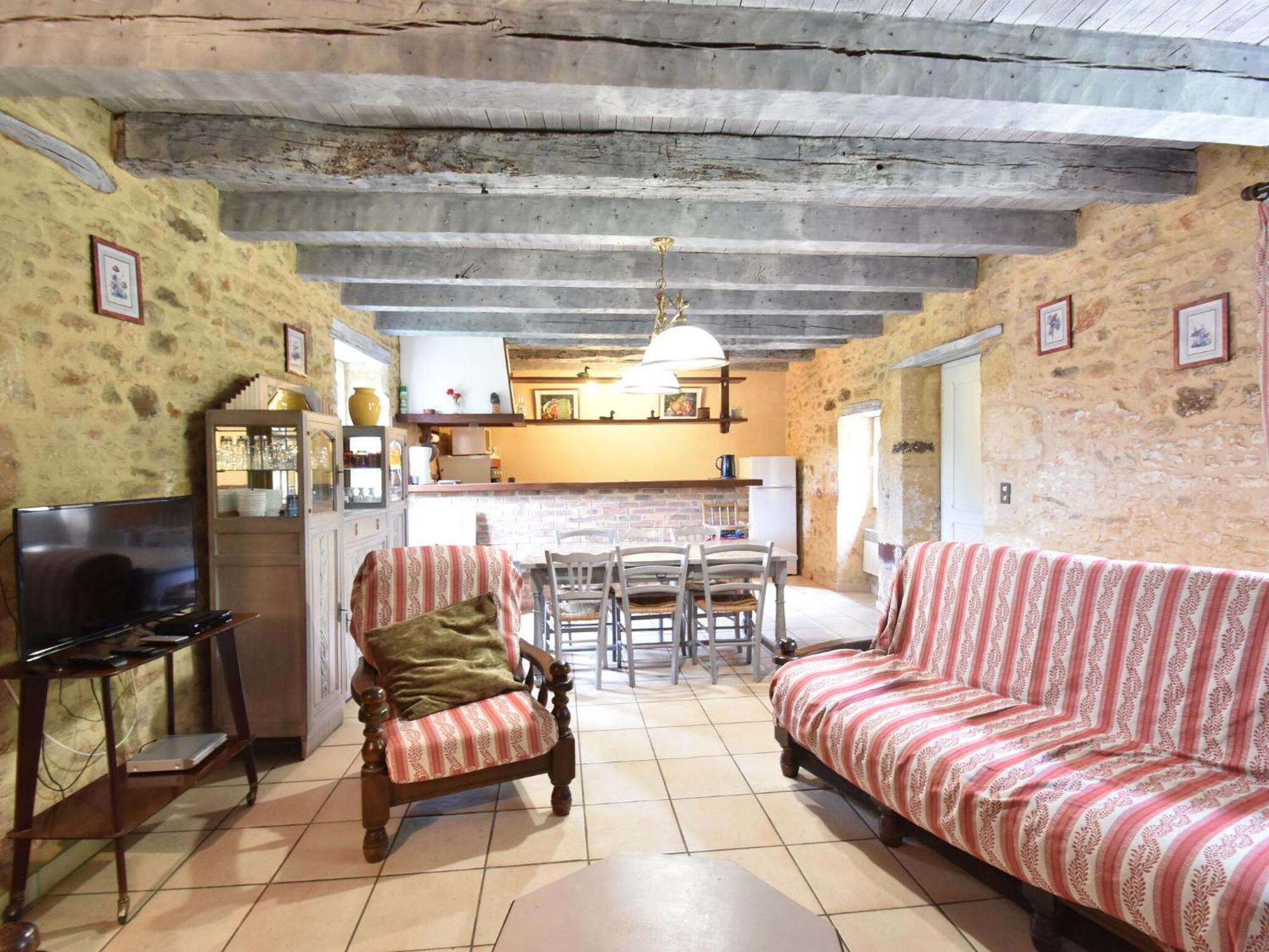 Cosy Holiday Home In Lantheuil With Garden Villefranche-du-Périgord 외부 사진