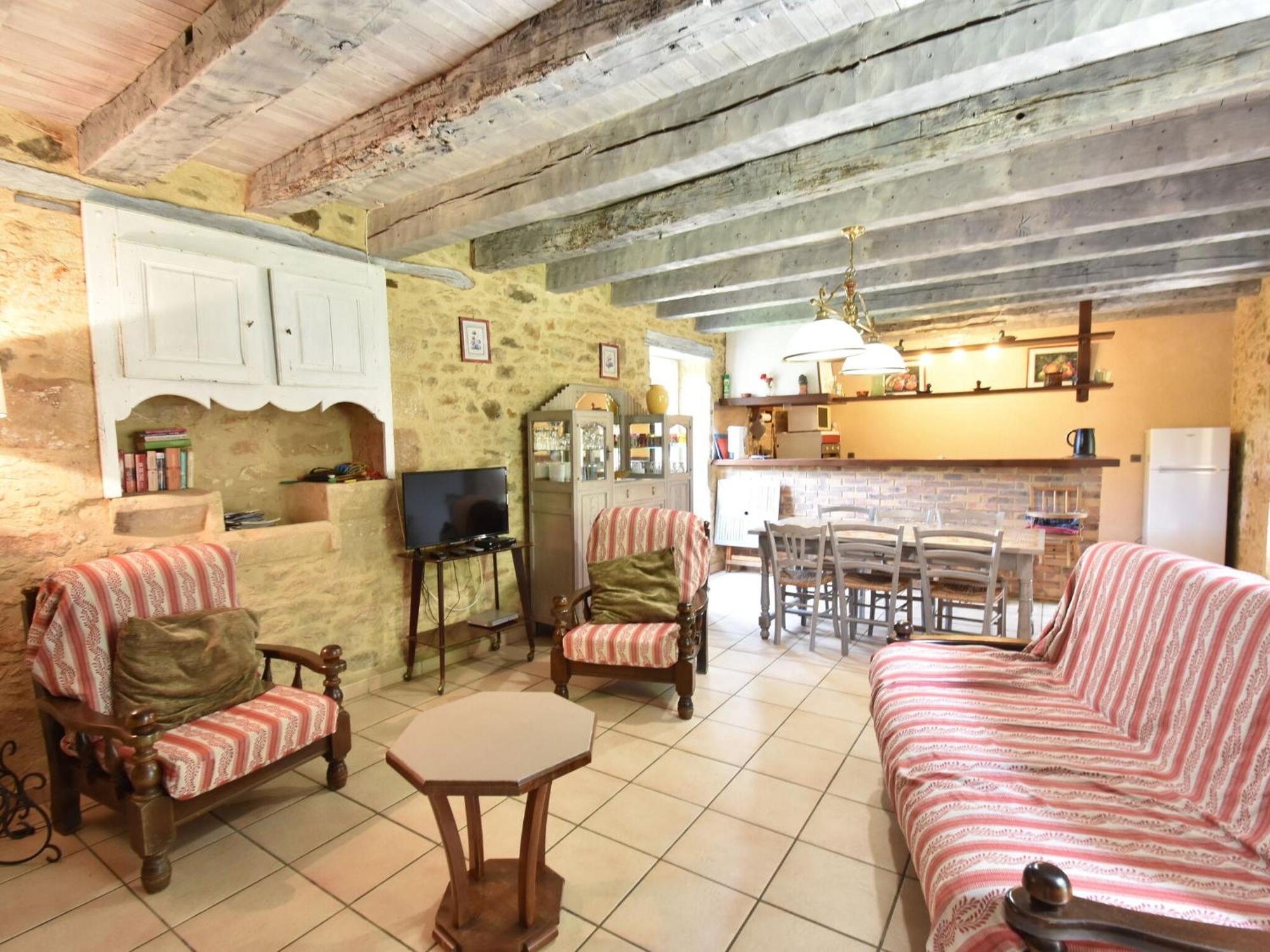Cosy Holiday Home In Lantheuil With Garden Villefranche-du-Périgord 외부 사진