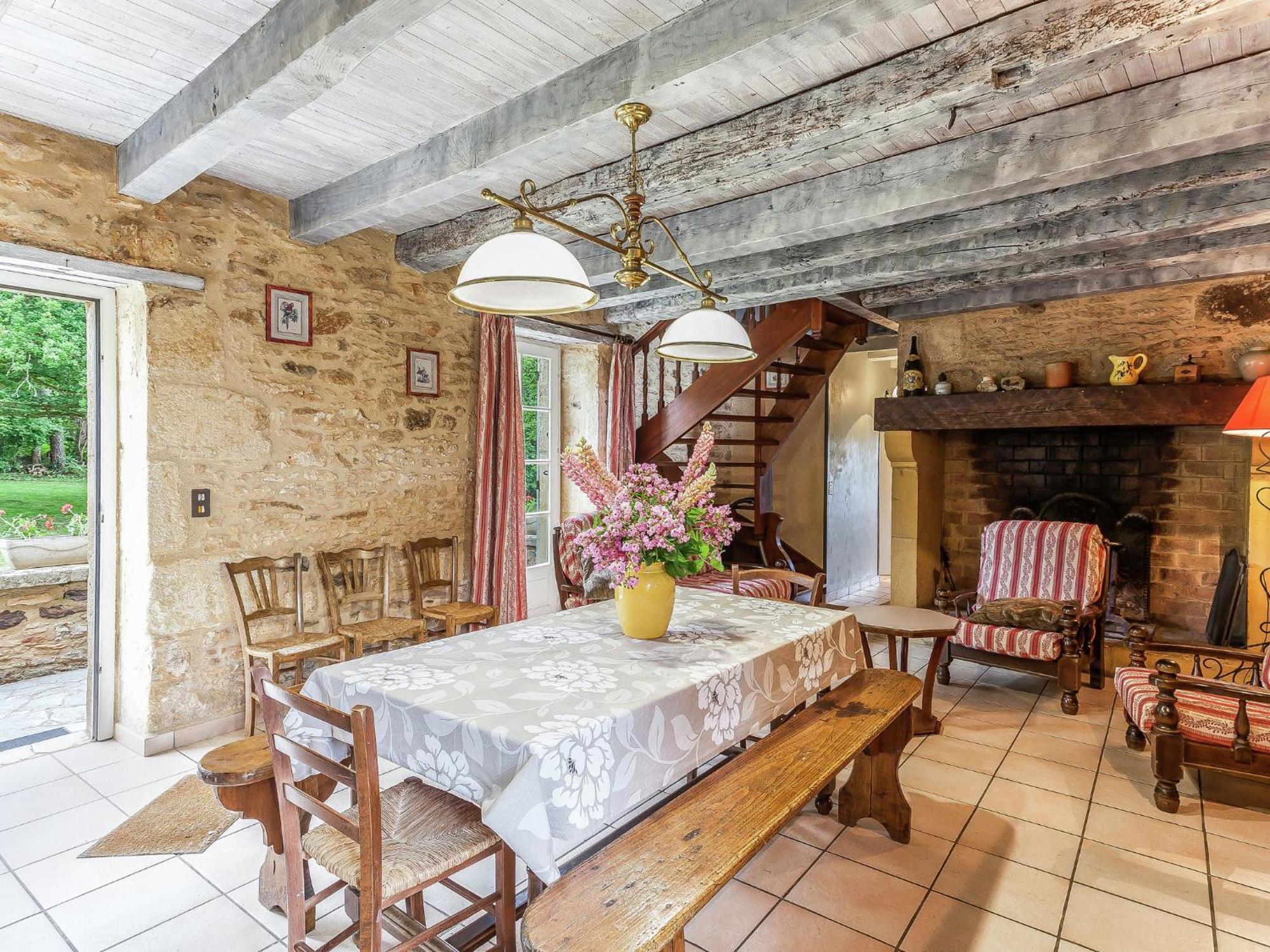 Cosy Holiday Home In Lantheuil With Garden Villefranche-du-Périgord 외부 사진